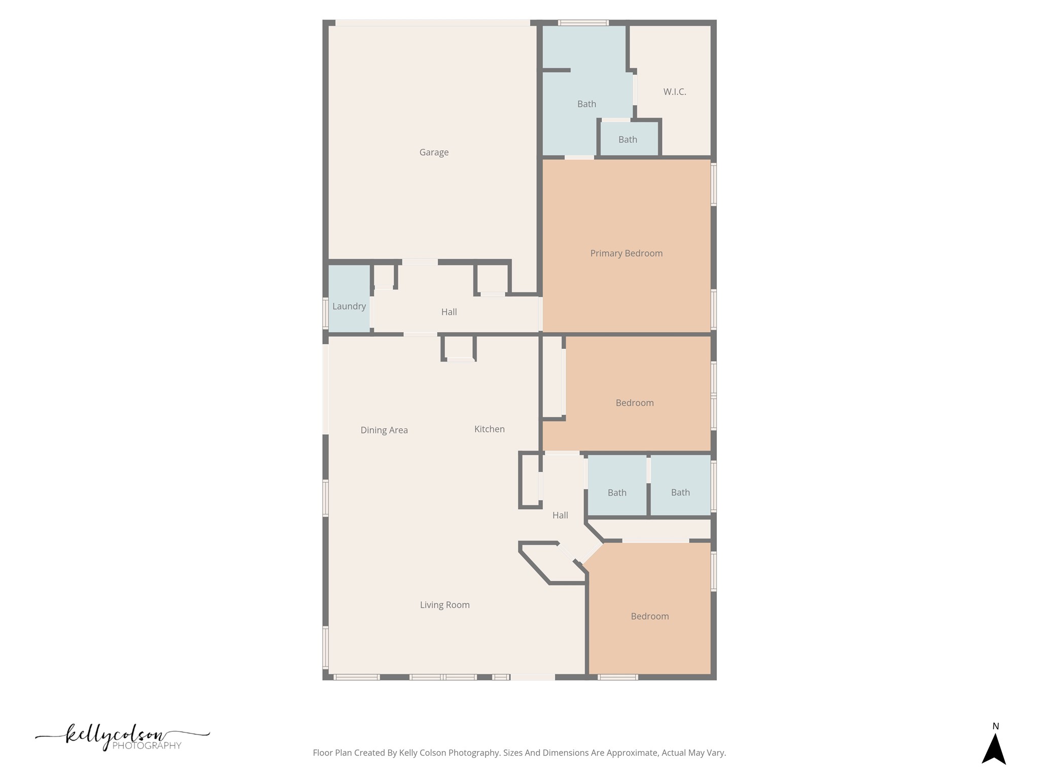 706 Coconut Grove Street Pflugerville, TX 78660 - Photo 23 of 23 Thoughtfully designed three bedroom two bathroom layout with open living spaces and comfortable private retreats.