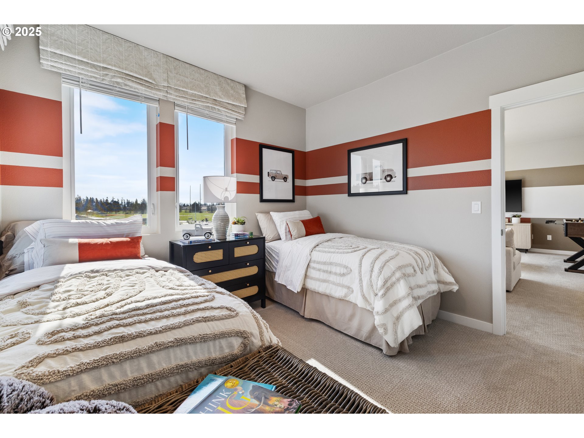 5567 North 94th Avenue, Unit LT247 Camas, WA 98607 - Photo 25 of 35 a bedroom with a bed painting on wall and a large window