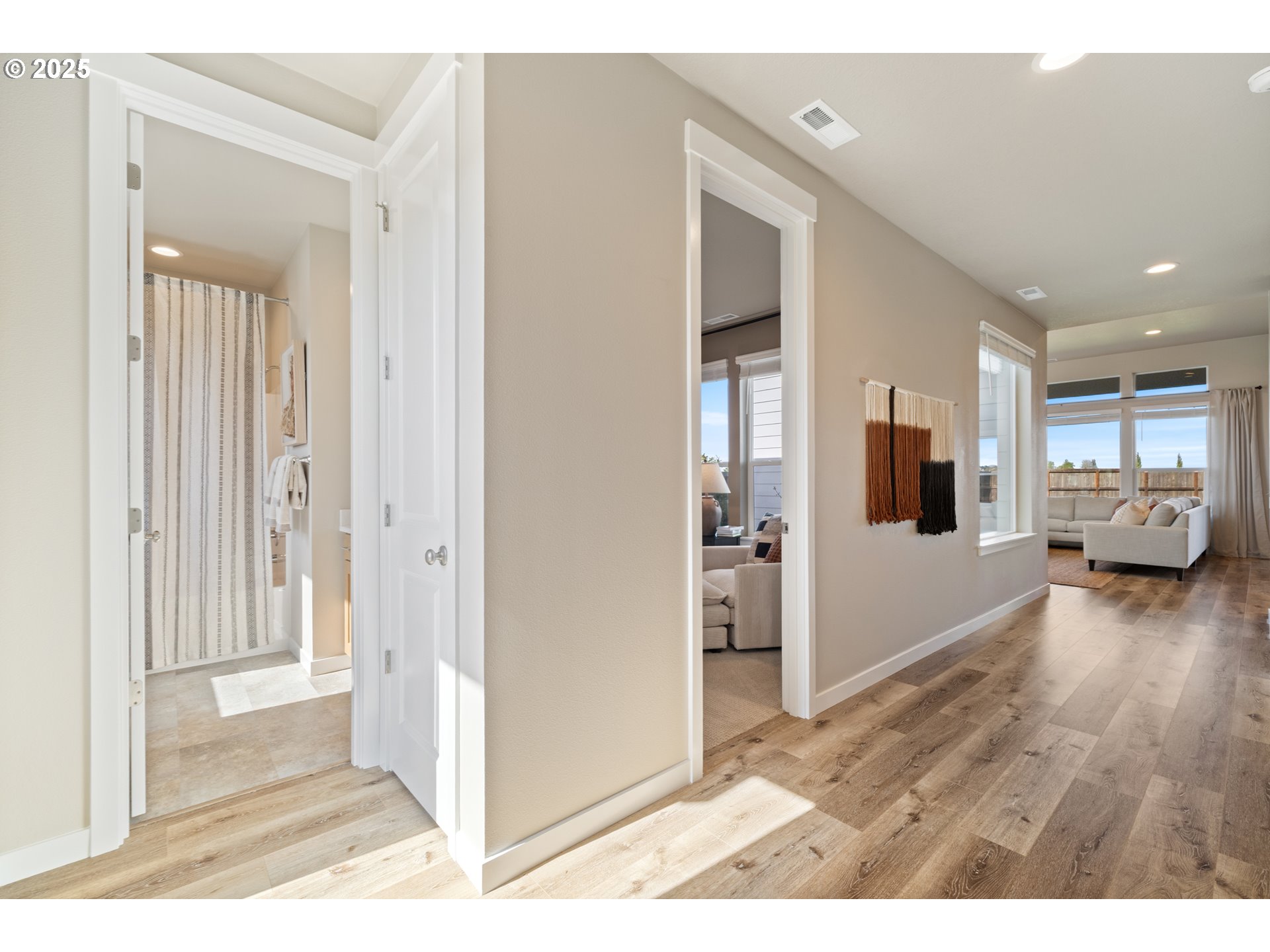 5567 North 94th Avenue, Unit LT247 Camas, WA 98607 - Photo 3 of 35 a view interior of the house and livingroom with wooden floor