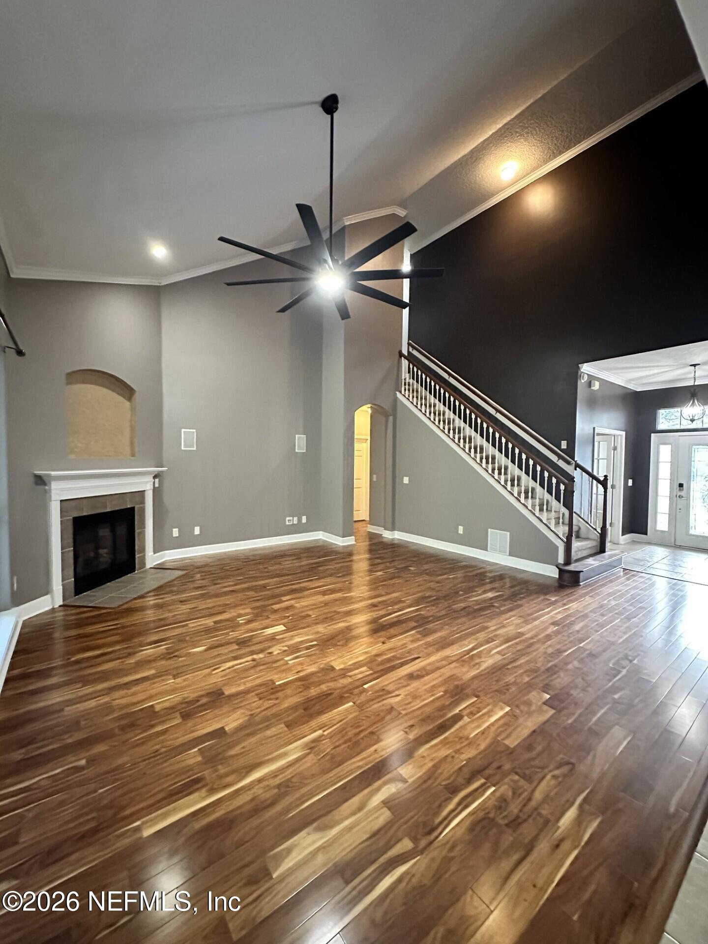 Living Room with Fireplace