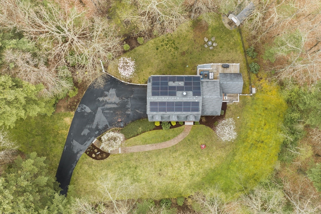 14 Hunters Road Boxford, MA 01921 - Photo 5 of 42 a aerial view of residential house with outdoor space