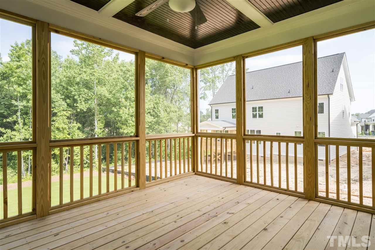 2814 Walden Road Apex, NC 27502 - Photo 24 of 25 Large Backyard backs to Wooded Buffer!