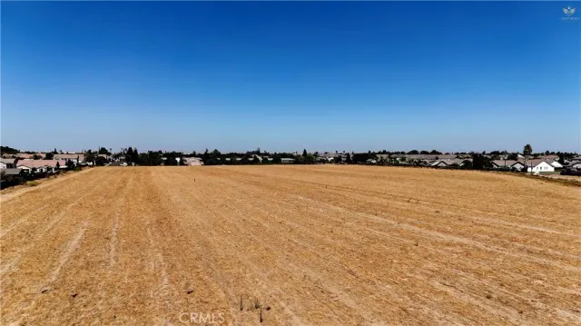 a view of a lake with sunset
