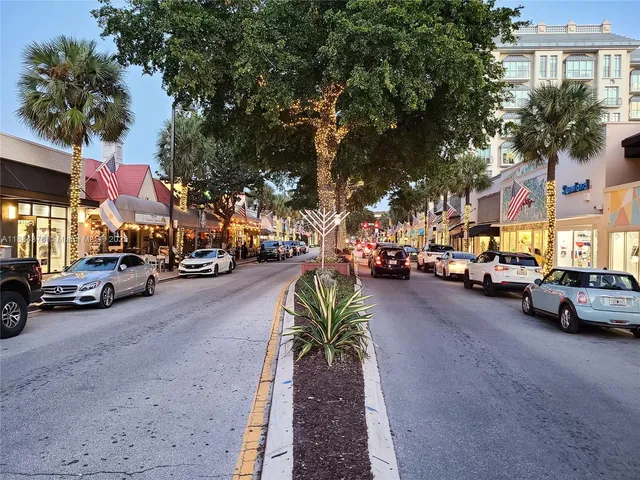 a view of the street