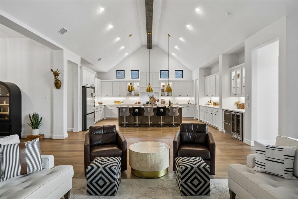 1908 Lotus Court Haslet, TX 76052 - Photo 9 of 40 Light-Filled Interior With Soaring Ceilings, Expansive Sightlines, And Rich Flooring