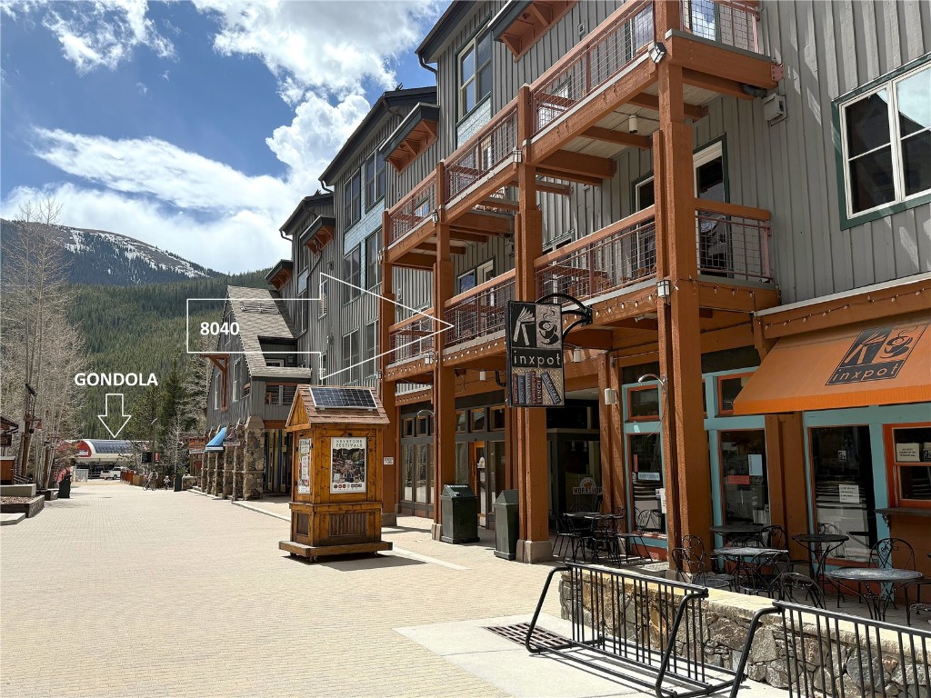 View of property featuring a mountain view