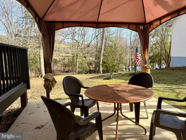 a view of a outdoor seating