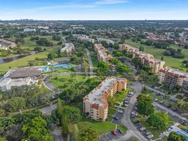 a view of a big room with a large windows