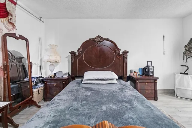 an aerial view of residential building with outdoor space