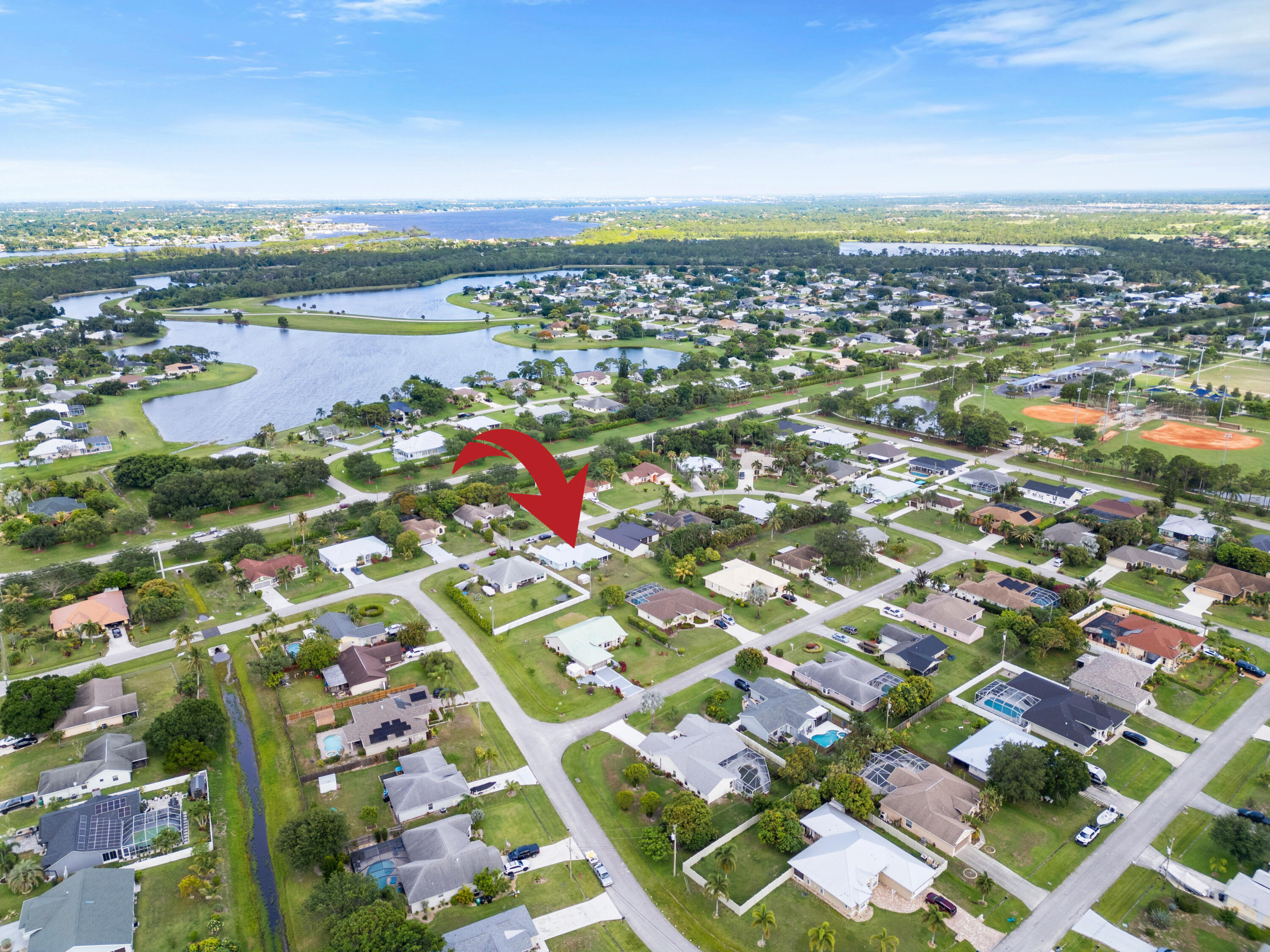 3048 Southeast Wake Road Port St. Lucie, FL 34984 - Photo 31 of 31 dji_0275arrow