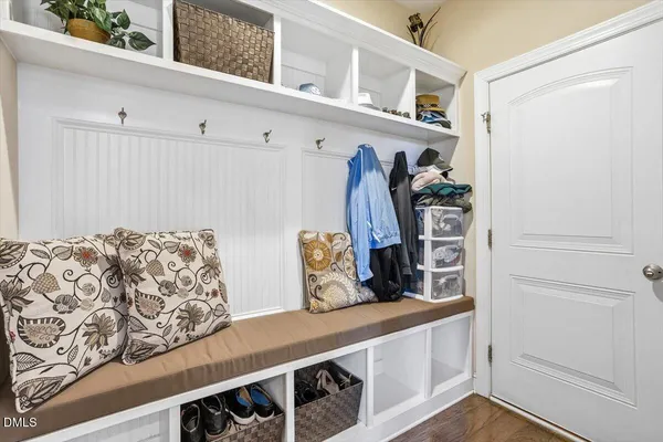 a view of walk in closet