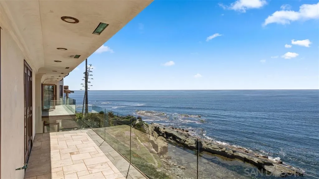 5730 Dolphin Place La Jolla, CA 92037 - Photo 17 of 19 a view of a balcony with an outdoor space