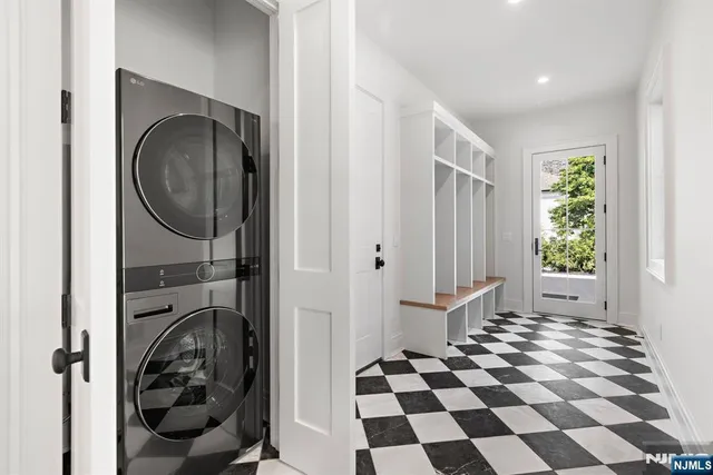 a view of a entryway with a front door