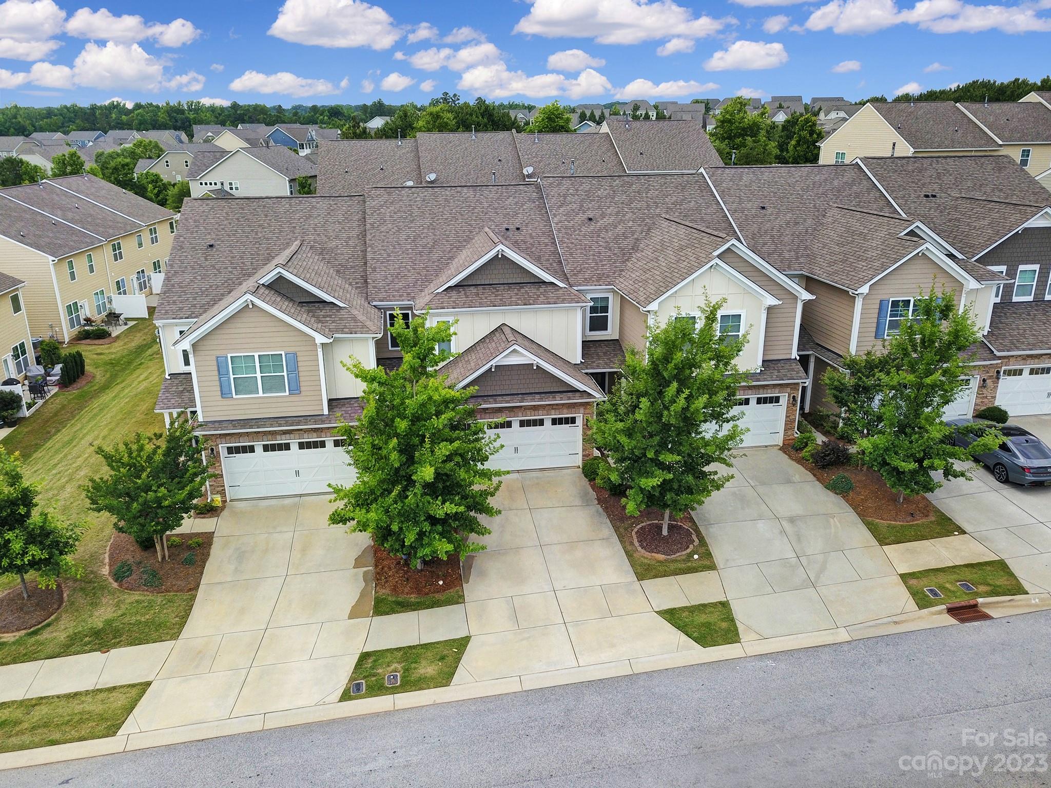 5072 Gribble Lane Lancaster, SC 29720 - Photo 31 of 34 an aerial view of multiple houses
