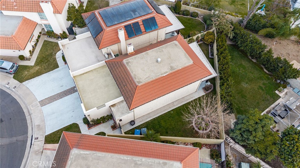 8242 Baldwin Circle Buena Park, CA 90621 - Photo 39 of 44 an aerial view of a house with a yard