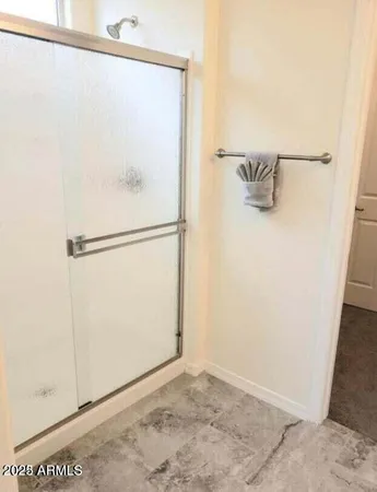 a view of bathroom with shower