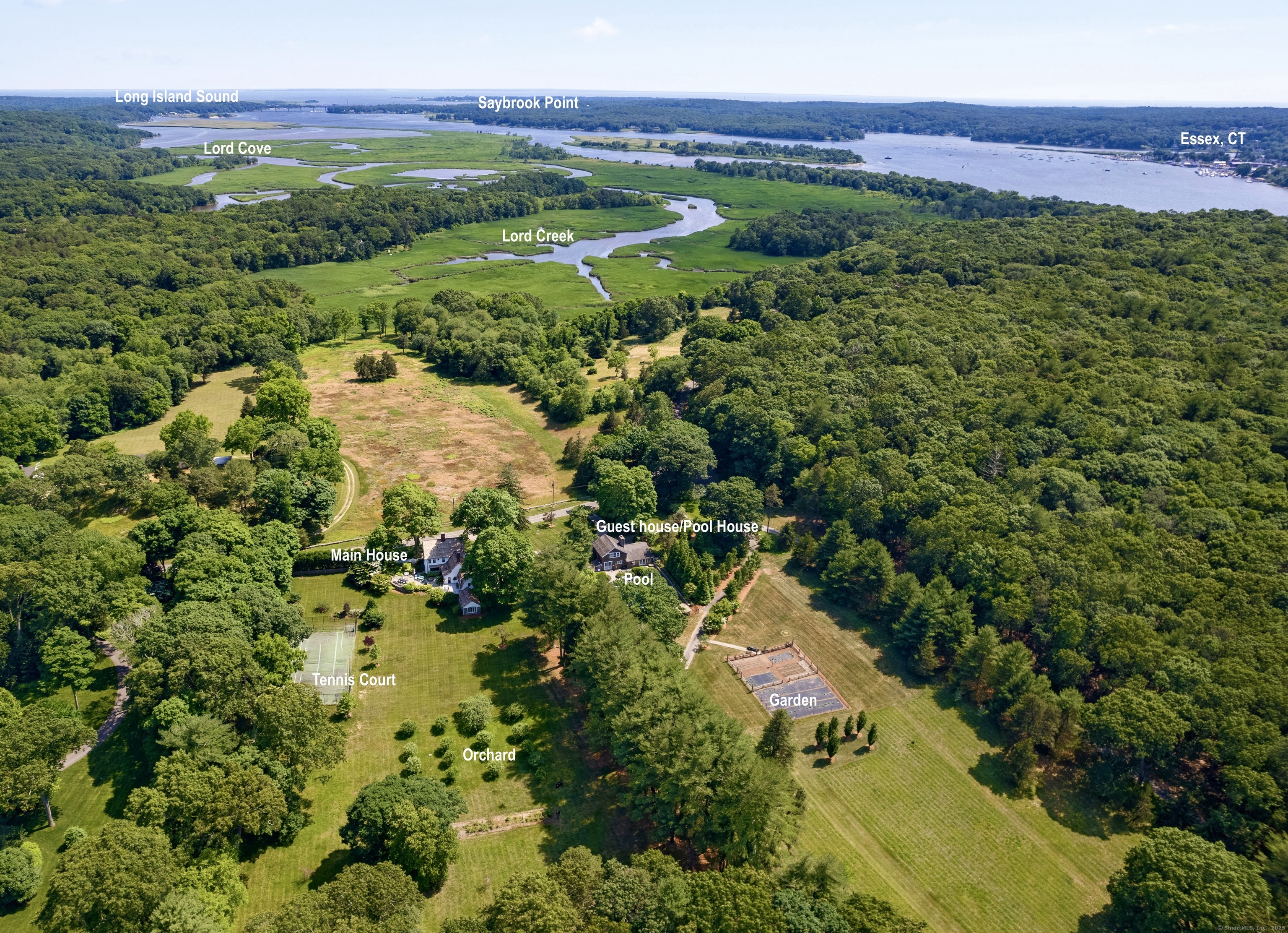 117 Elys Ferry Road Lyme, CT 06371 - Photo 8 of 40 a view of a lake with a yard