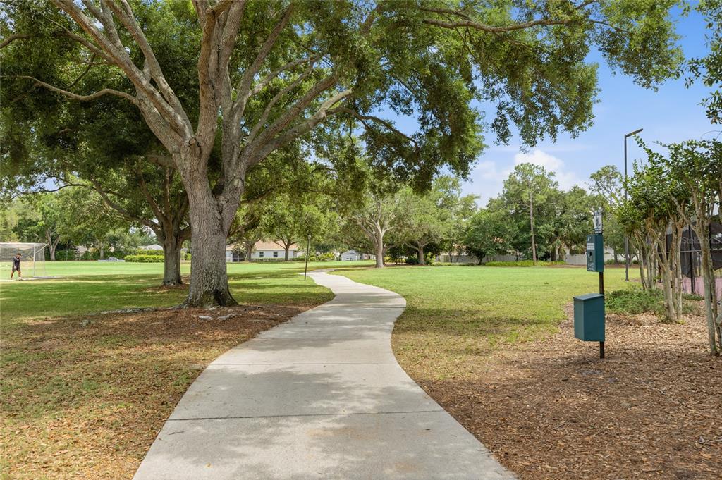 6216 Rosefinch Court, Unit 102 Lakewood Ranch, FL 34202 - Photo 34 of 45 a view of a park with large trees