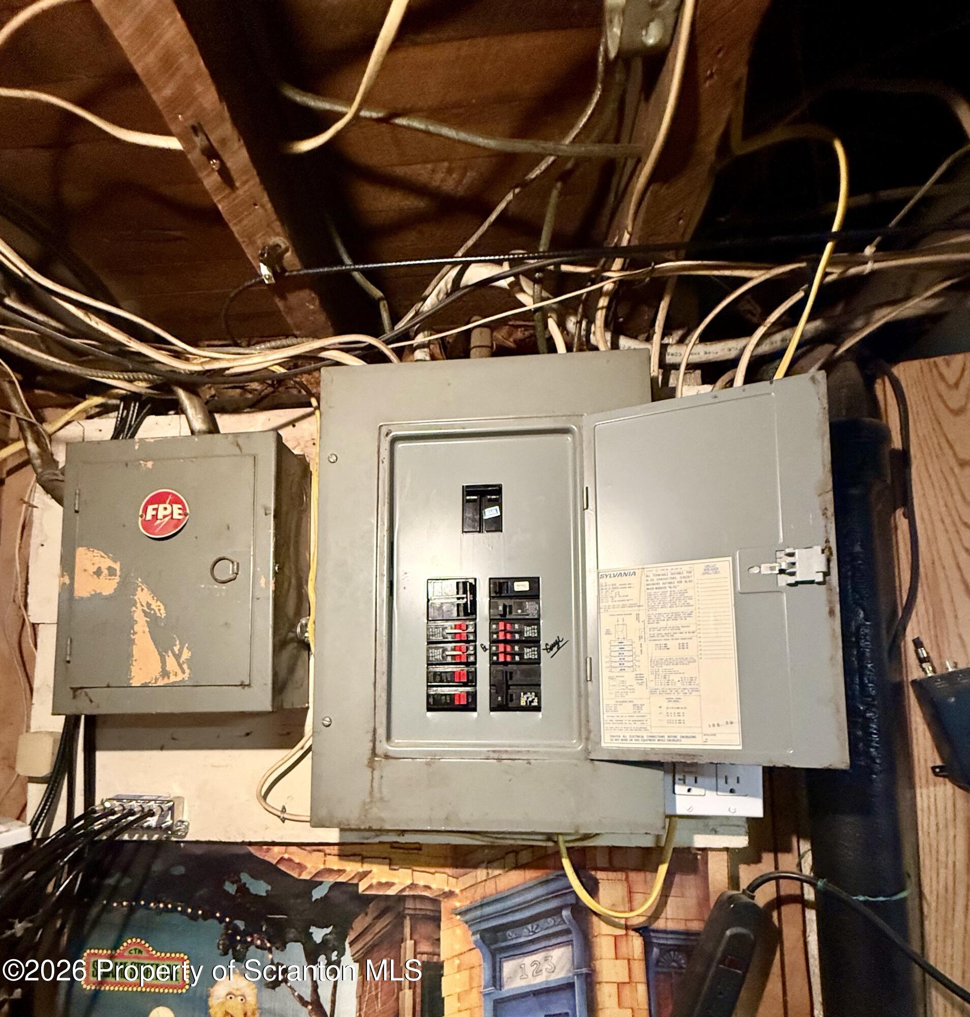 613 Grace Street Scranton, PA 18509 - Photo 43 of 50 Electrical Panel