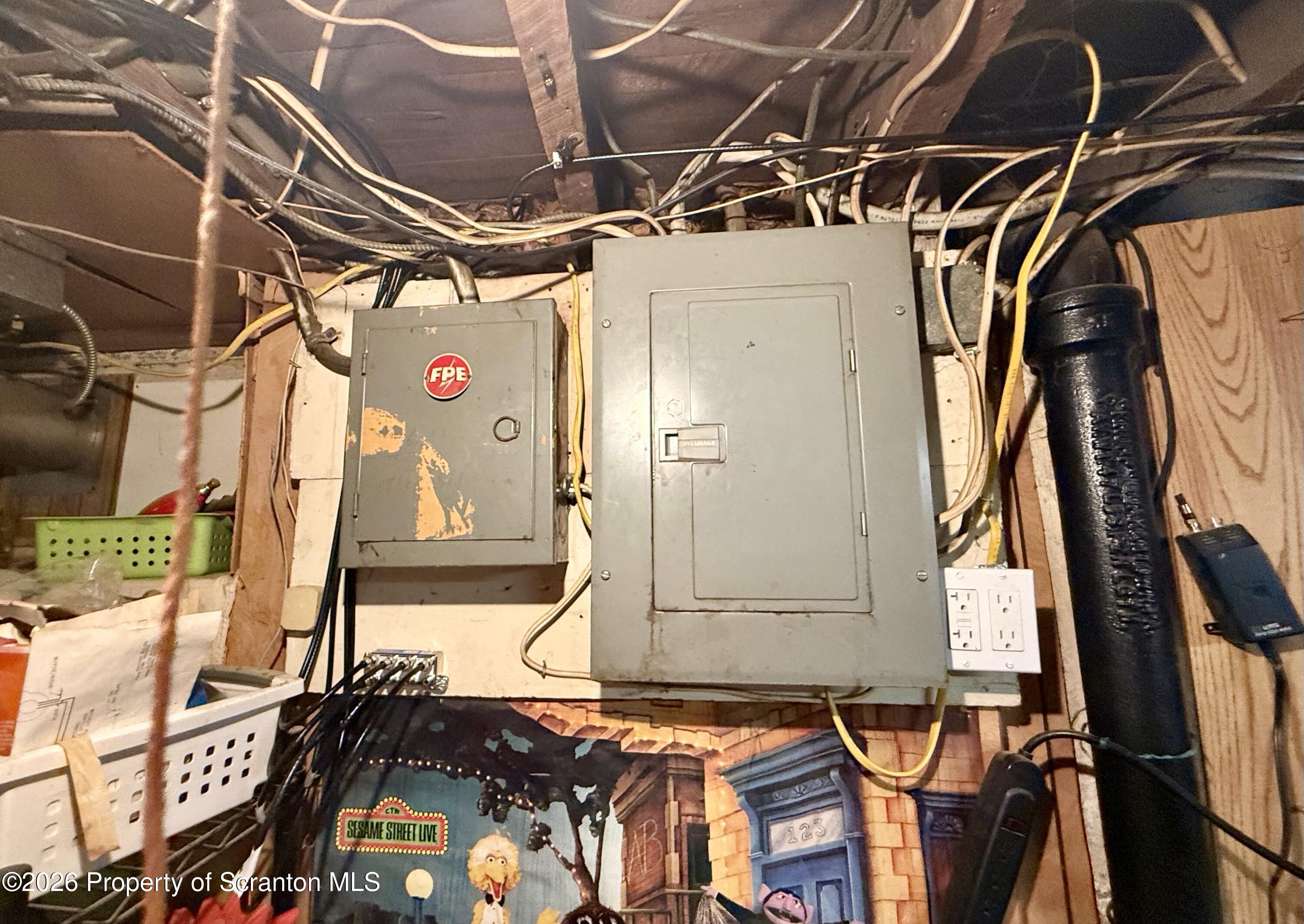 613 Grace Street Scranton, PA 18509 - Photo 44 of 50 Electrical Panel