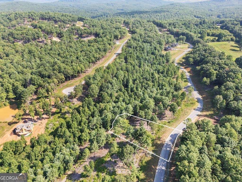 Lot 222 Ridge Drive Morganton, GA 30560 - Photo 3 of 8 an aerial view of residential house with outdoor space and trees all around