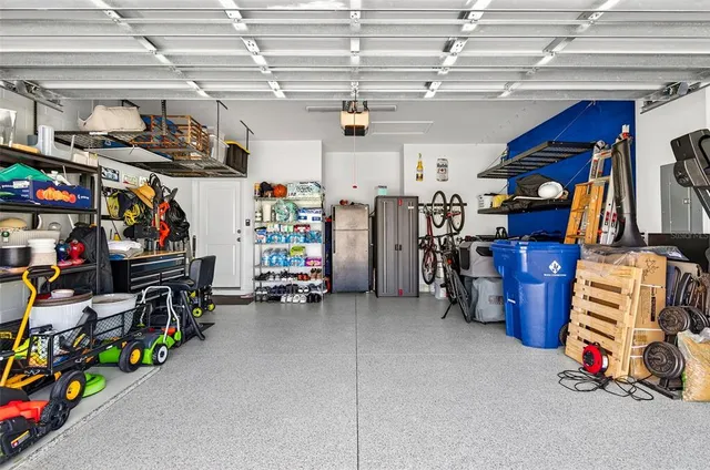 a view of storage and utility room