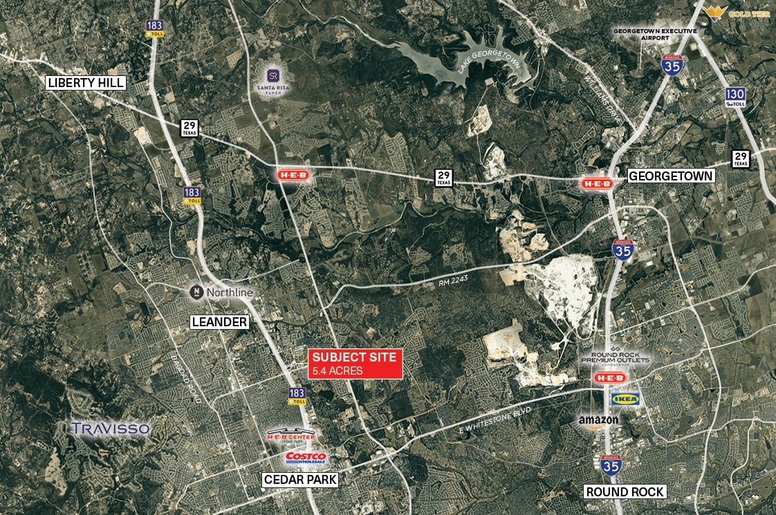 1533 Raider Way Leander, TX 78641 - Photo 6 of 10 Map of property location