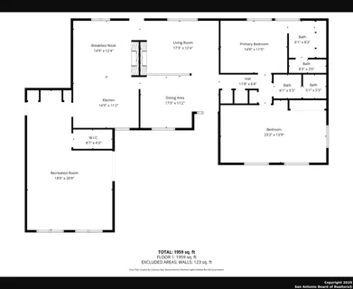$199,999 | 2118 Gaines Mill Drive, San Antonio, TX 78245