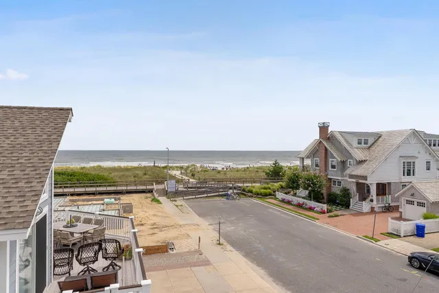 a view of a city from a terrace