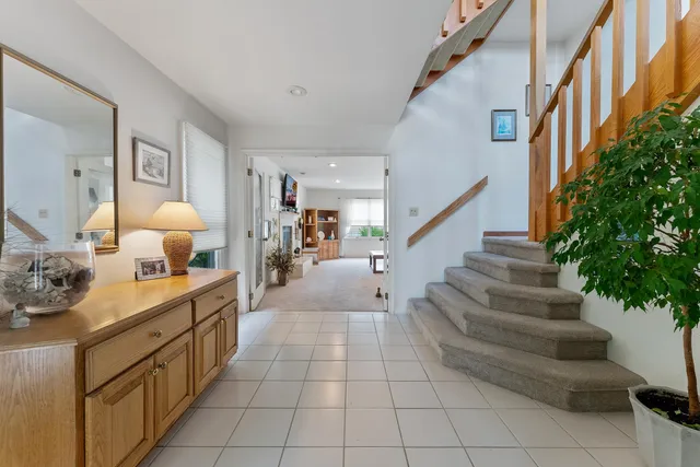 a view of entryway and hall