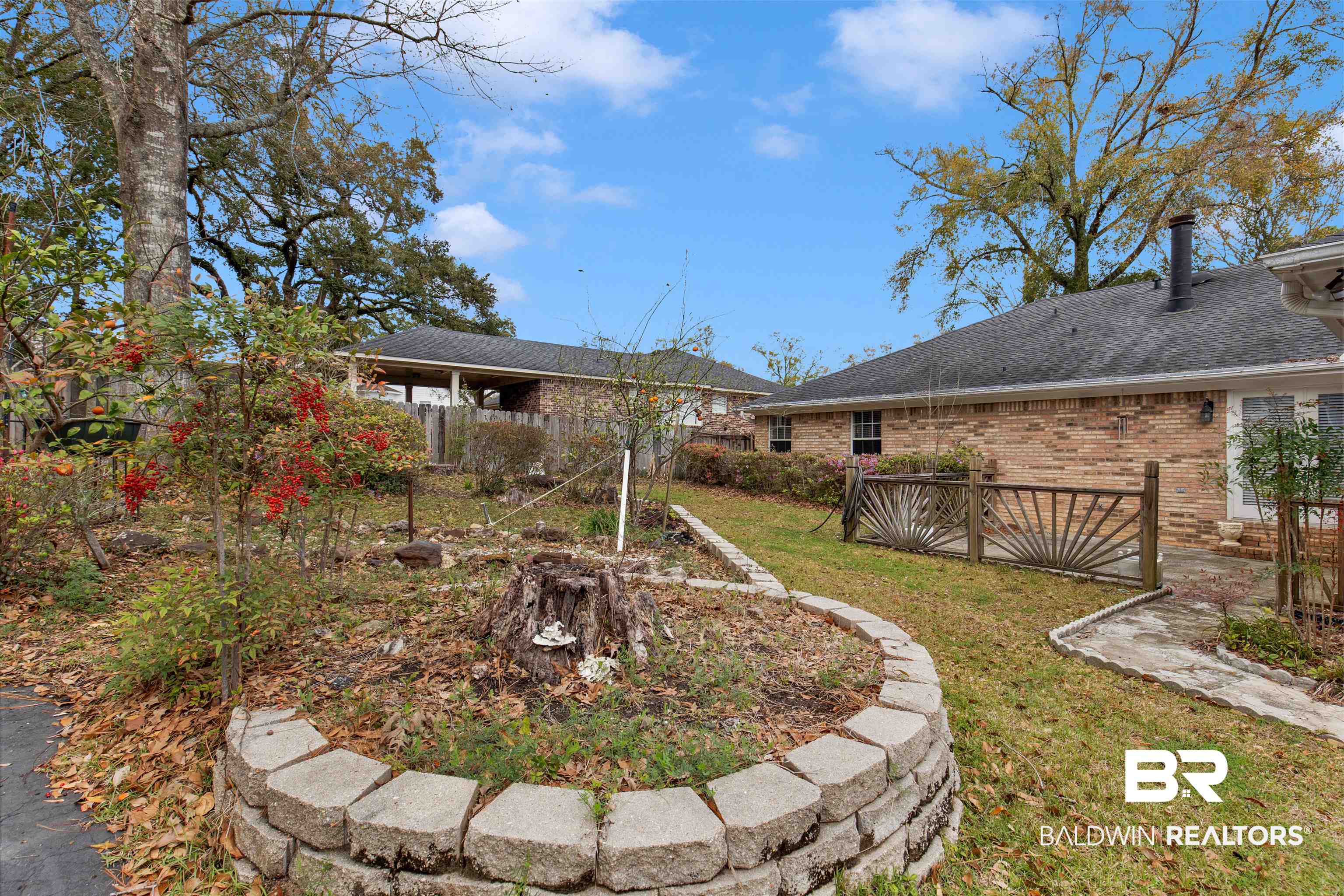 7225 Smithfield Road East Mobile, AL 36695 - Photo 20 of 27 View of yard featuring fence
