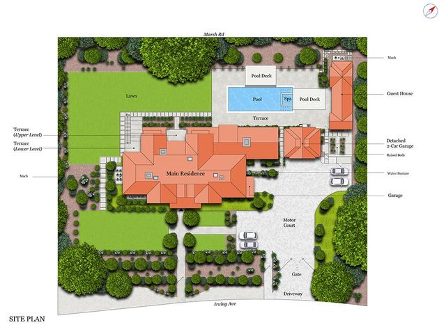 $16,980,000 | 55 Irving Avenue, Atherton, CA 94027