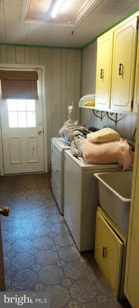 a room with storage and utility