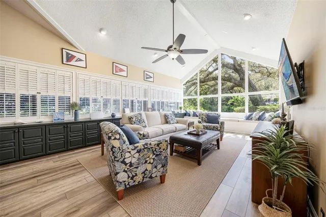 view of pool table with potted plant