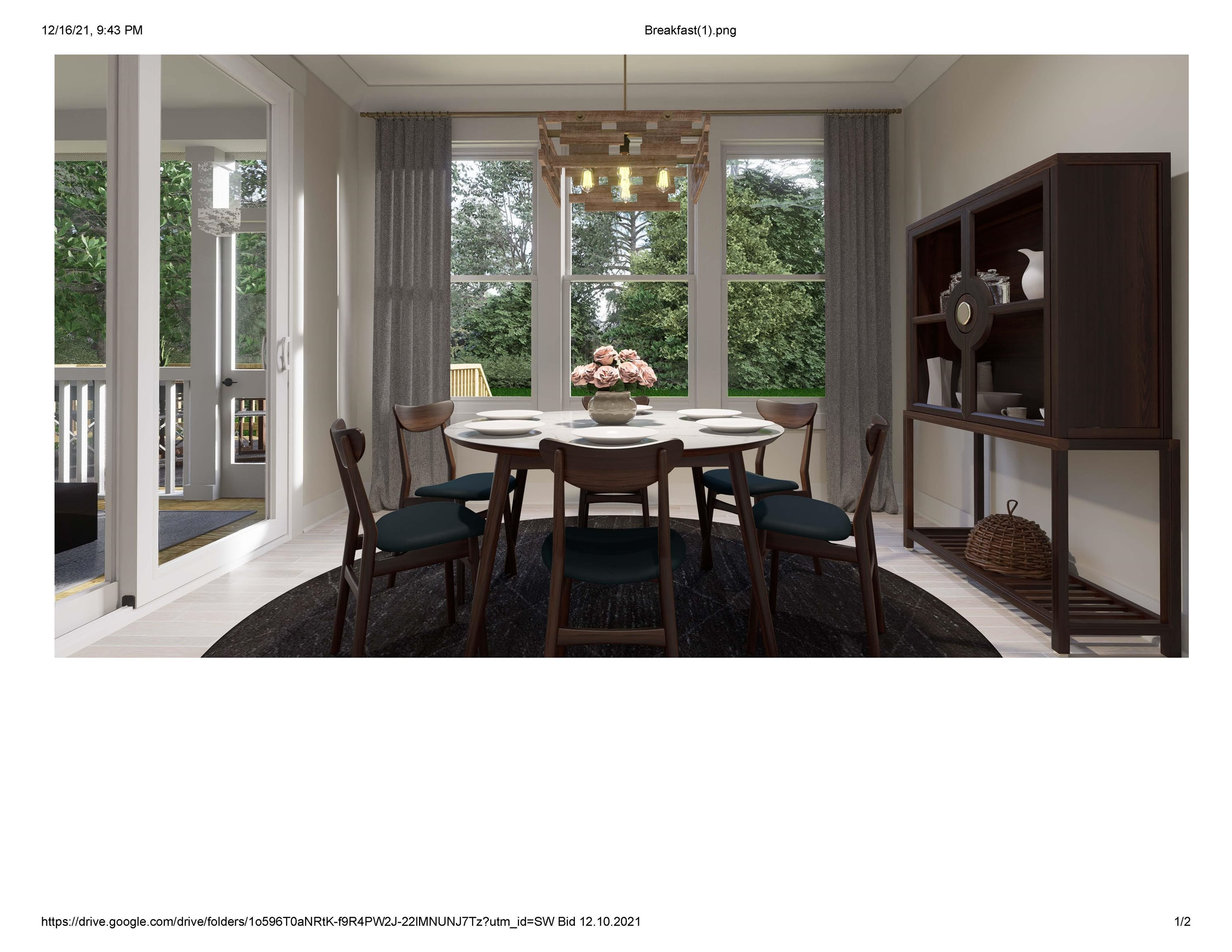 3830 Keohane Drive Durham, NC 27705 - Photo 6 of 14 a open dining room with furniture and window