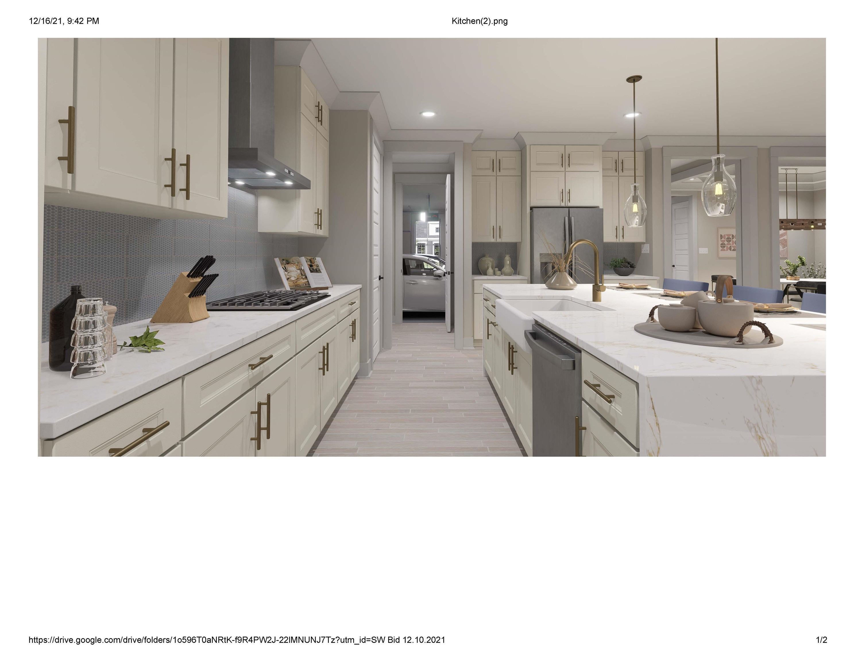 3830 Keohane Drive Durham, NC 27705 - Photo 7 of 14 a open kitchen with kitchen island a sink stainless steel appliances and cabinets