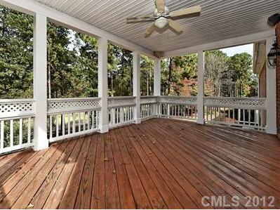 16621 Turtle Point Road Charlotte, NC 28278 - Photo 14 of 16 a view of a balcony with wooden floor