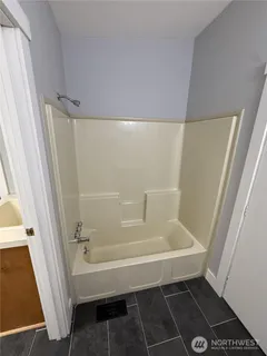 a backyard of a house