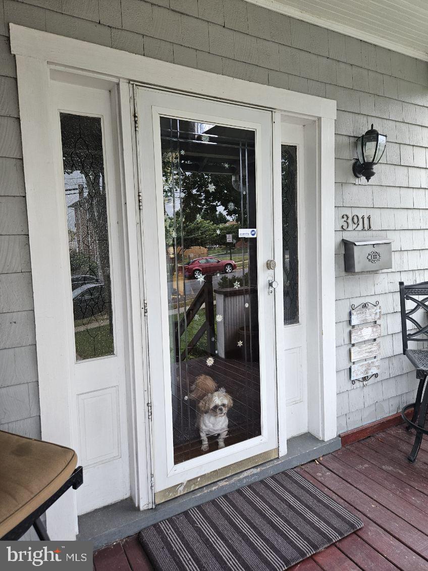 3911 4th Street Baltimore, MD 21225 - Photo 4 of 18 a view of a entryway door of the house