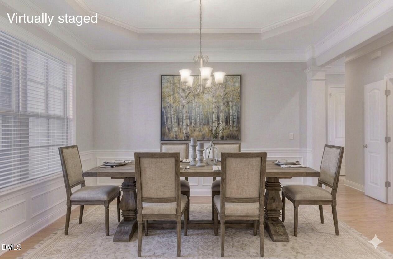 945 Mere Oak Drive Raleigh, NC 27615 - Photo 4 of 34 Dining room staged