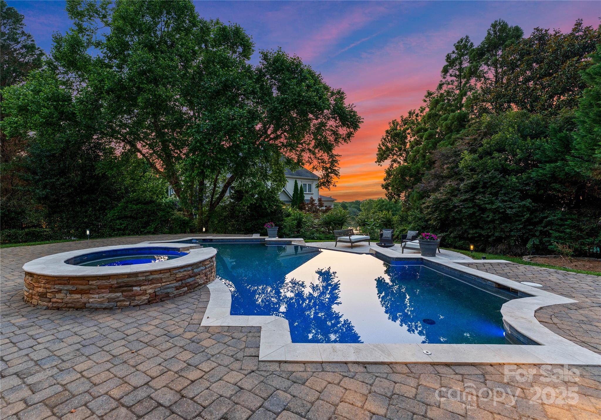 8813 Covey Rise Court Charlotte, NC 28226 - Photo 5 of 47 a outdoor view with a sitting space