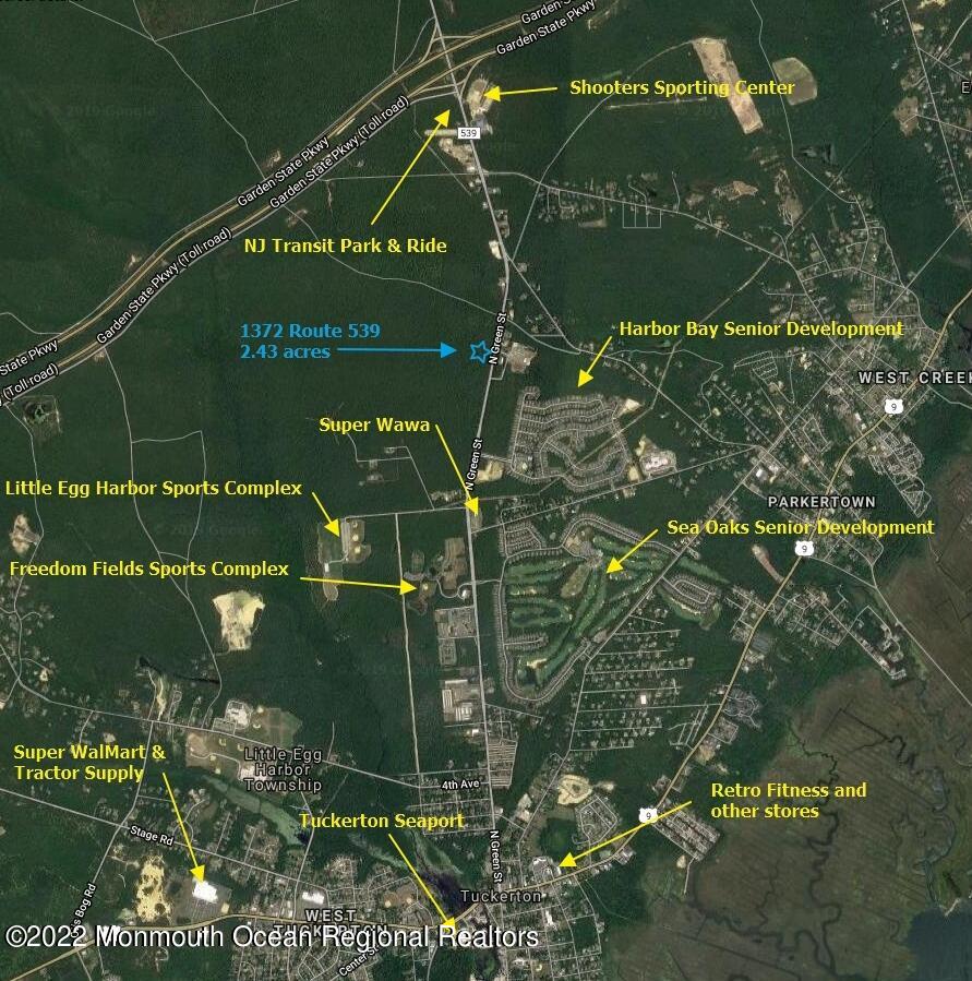 Route 539 Nj Map 1372 County Road 539, Little Egg Harbor, Nj 08087 | Compass