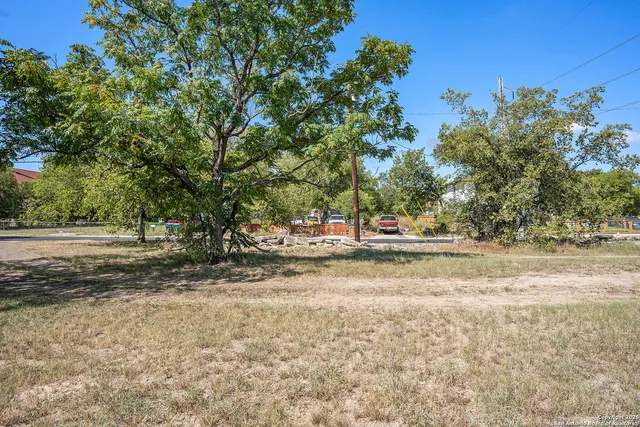 a view of yard with tree