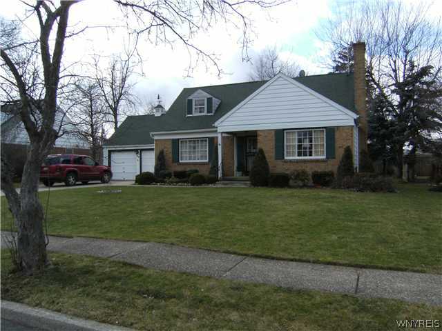 26 Hunting Road Cheektowaga, NY 14215 - Photo 1 of 1 Exterior Front. BRICK & FRAME CAPE W/3 BRMS, 2 FUL