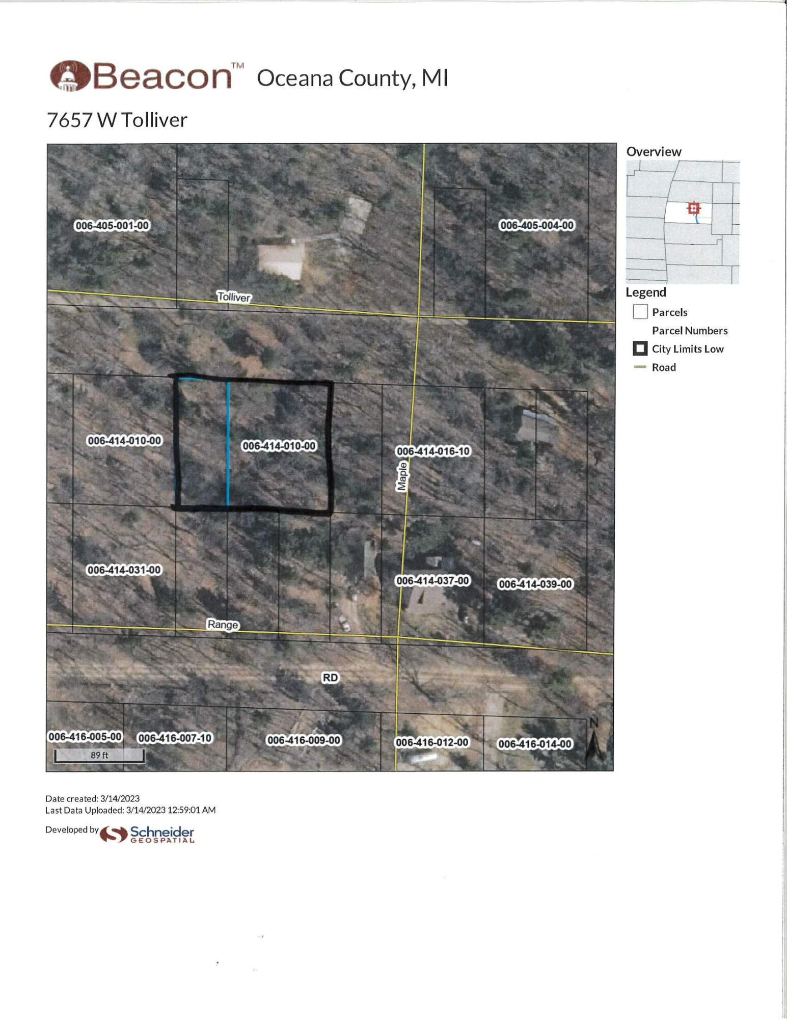 7567 West Toliver Road Mears, MI 49436 - Photo 10 of 19 aerial