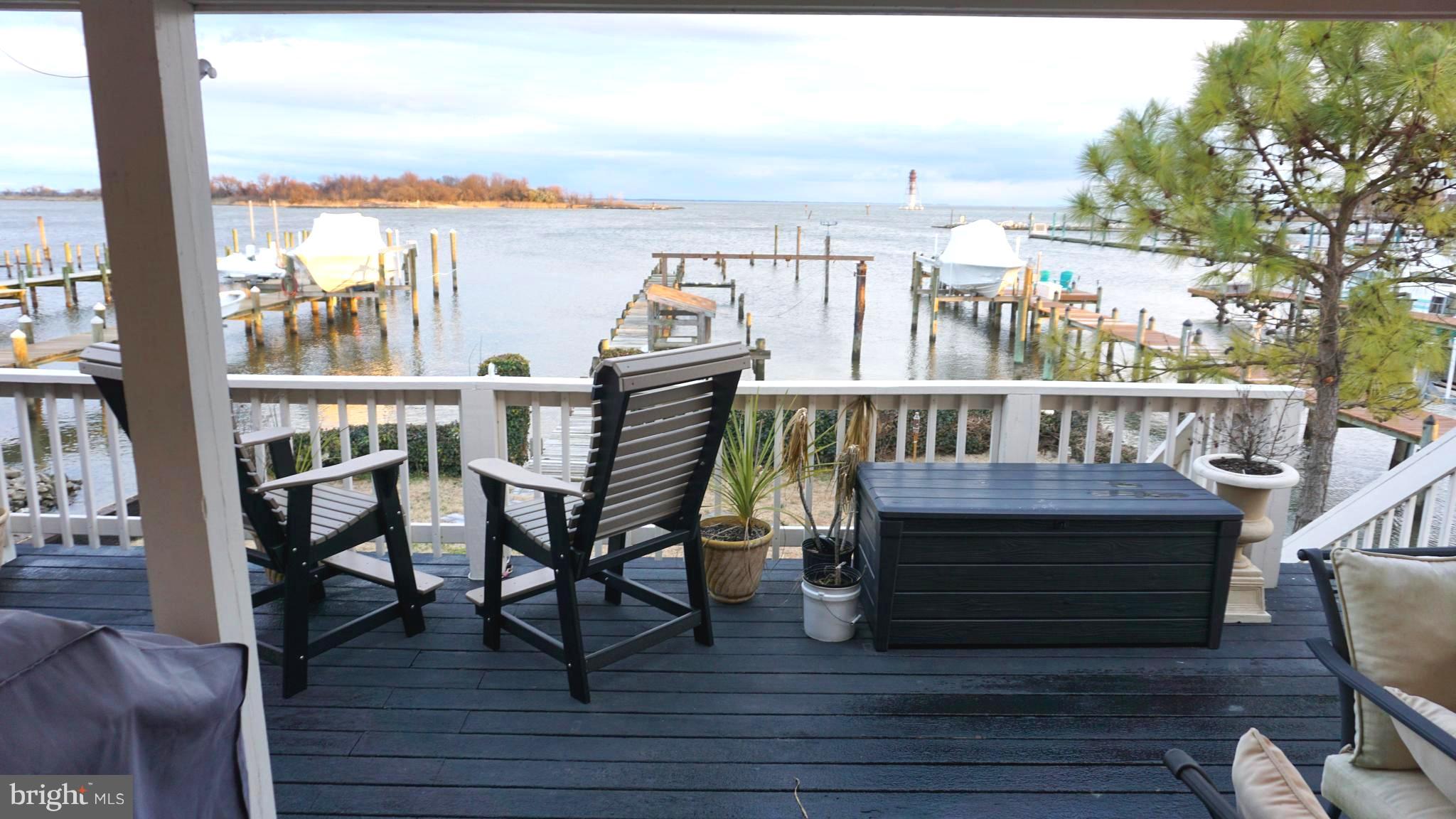 9105 Cuckold Point Road Baltimore, MD 21219 - Photo 10 of 150 View From Massive Deck that is partially covered