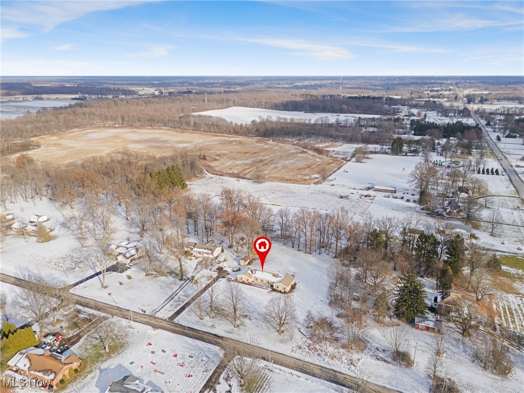 14965 Seacrist Road Salem, OH 44460 - Photo 43 of 43 View of snowy aerial view