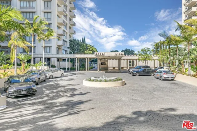 a car parked in a garage
