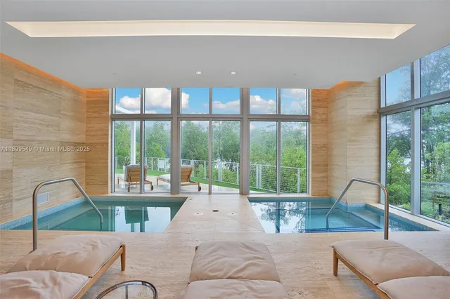 a view of outdoor space with seating