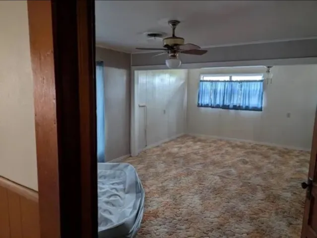 a view of a room with closet